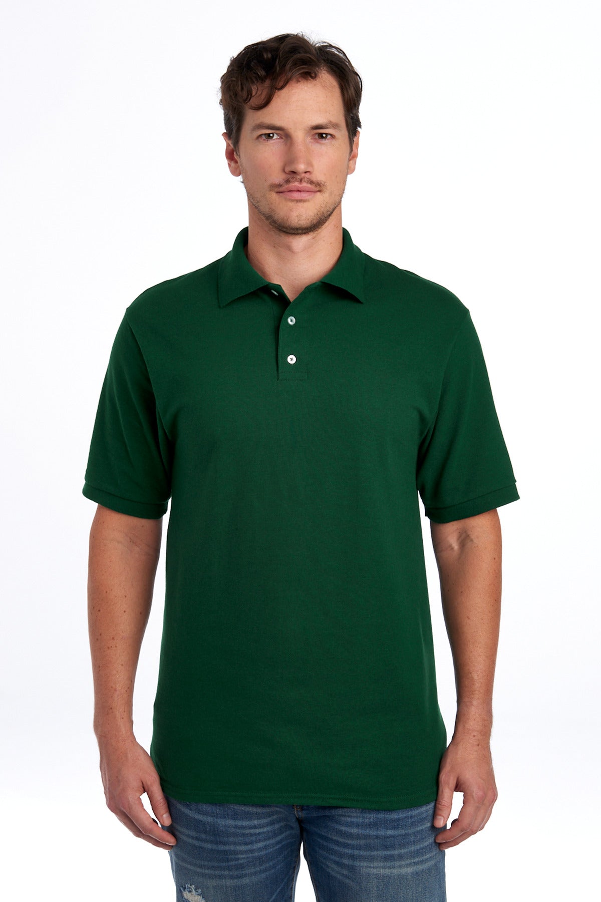 Jerzees ®  Unisex Premium Ring Spun Cotton Pique Sport Shirt 443M