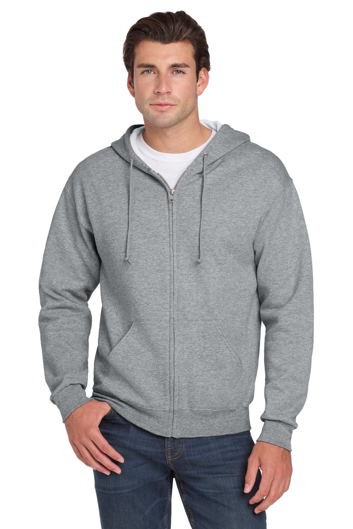 Jerzees ®  - NuBlend ®  Full-Zip Hooded Sweatshirt.  993M
