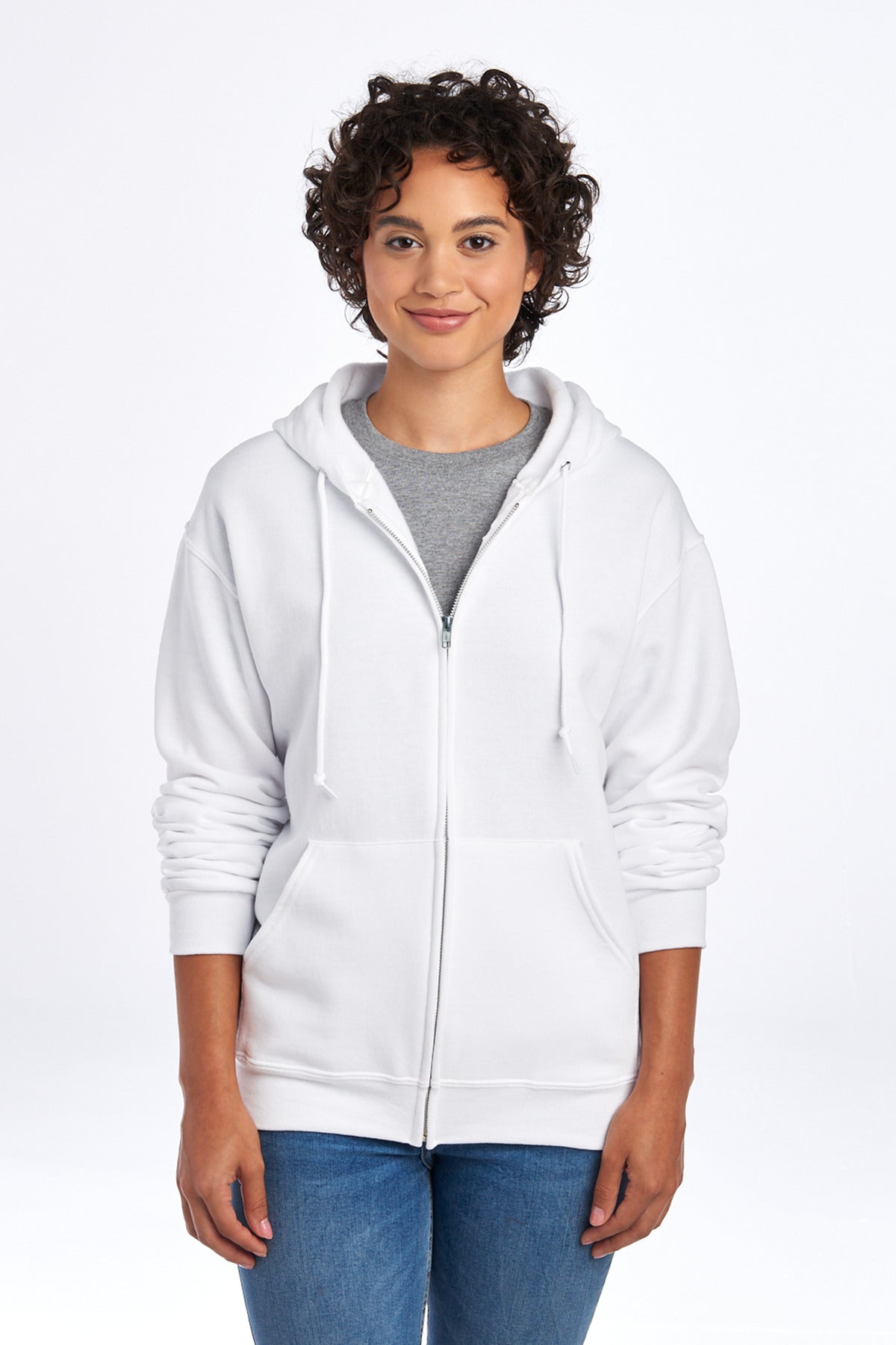 Jerzees ®  - NuBlend ®  Full-Zip Hooded Sweatshirt.  993M