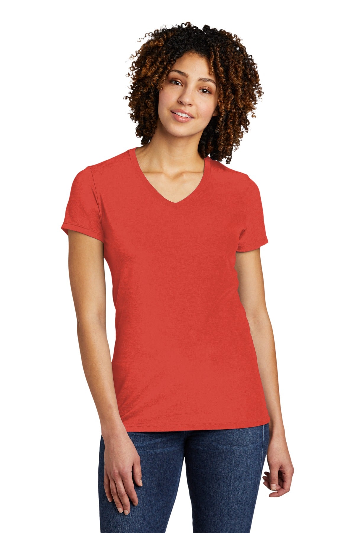 Allmade  ®  Women's Tri-Blend V-Neck Tee AL2018