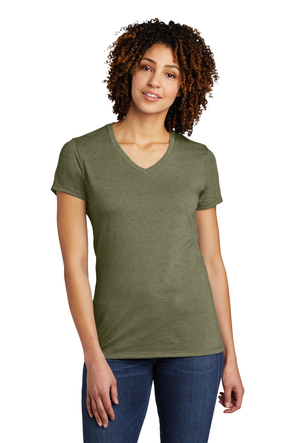 Allmade  ®  Women's Tri-Blend V-Neck Tee AL2018