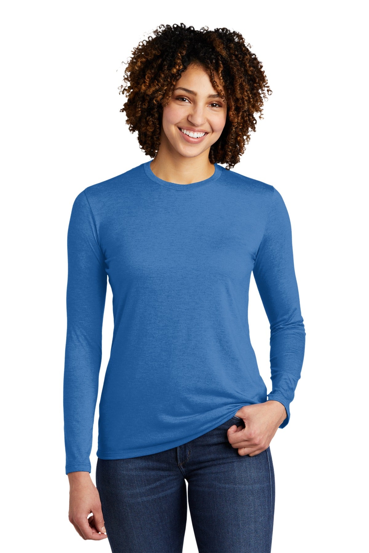 Allmade  ®   Women's Tri-Blend Long Sleeve Tee AL6008