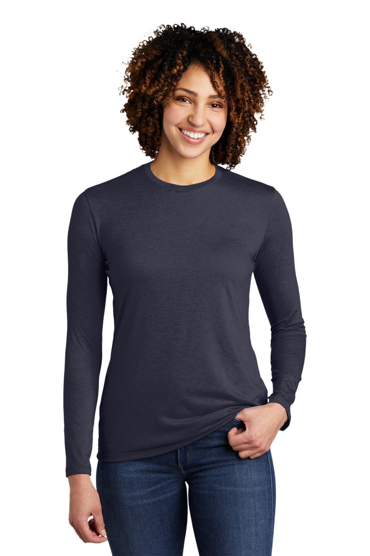 Allmade  ®   Women's Tri-Blend Long Sleeve Tee AL6008