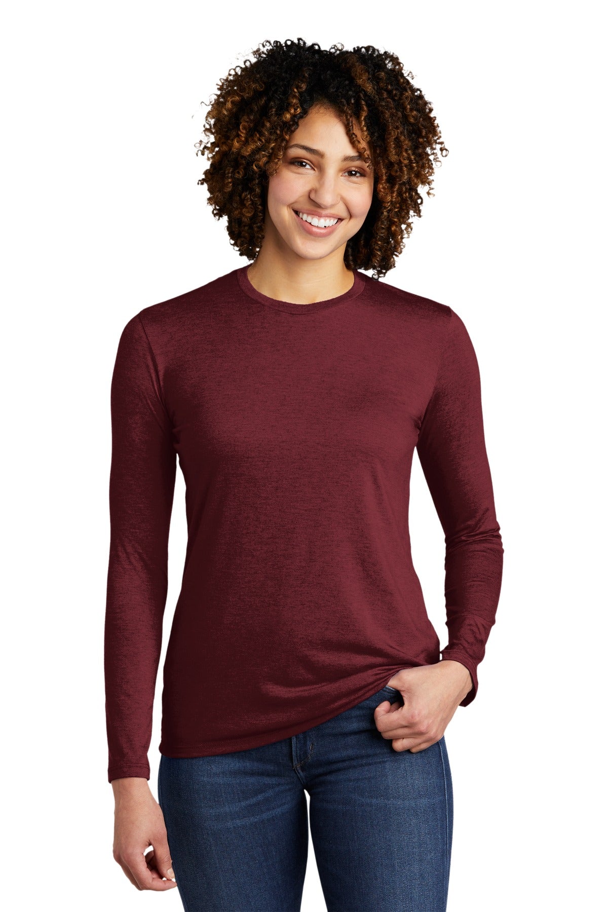Allmade  ®   Women's Tri-Blend Long Sleeve Tee AL6008