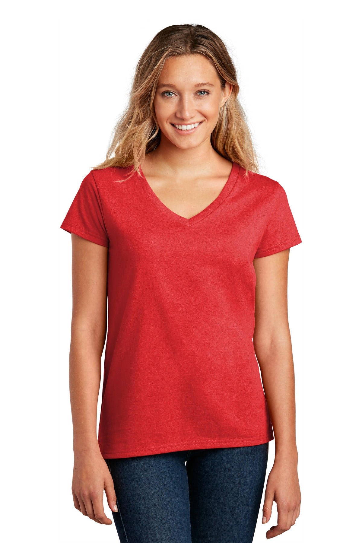 District  ®  Women's Re-Tee  ™  V-Neck DT8001