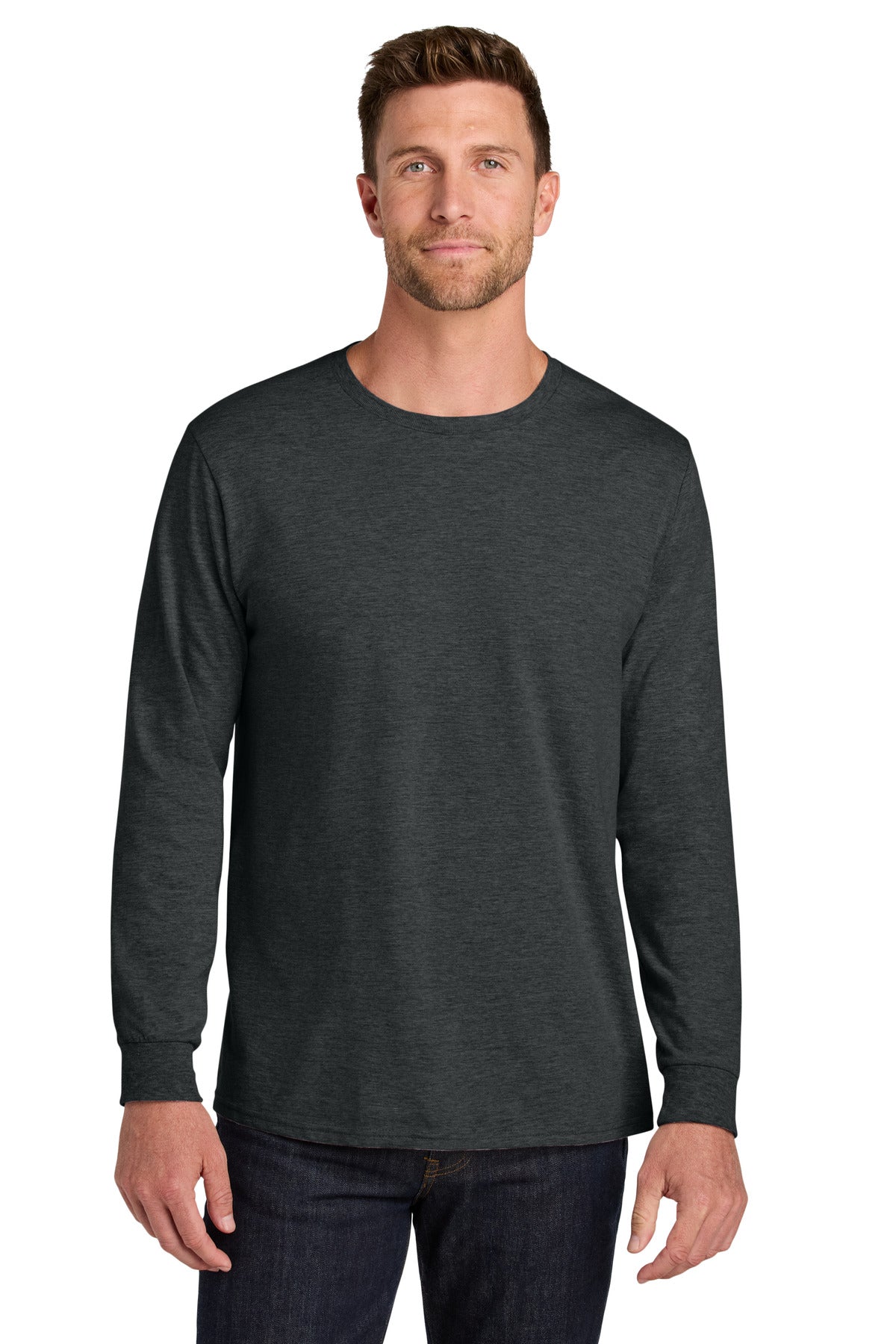 Jerzees Ultimate ™  Unisex Ring Spun Long Sleeve T-Shirt IC46L