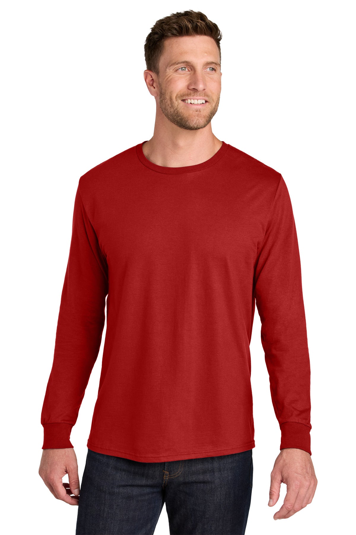 Jerzees Ultimate ™  Unisex Ring Spun Long Sleeve T-Shirt IC46L