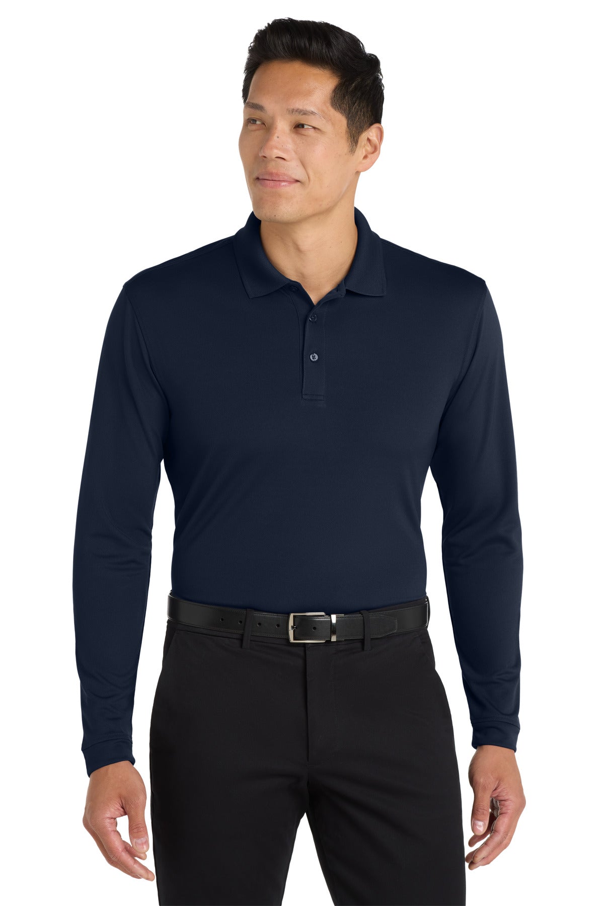 Port Authority  ®  Dry Zone  ®  UV Micro-Mesh Long Sleeve Polo K110LS