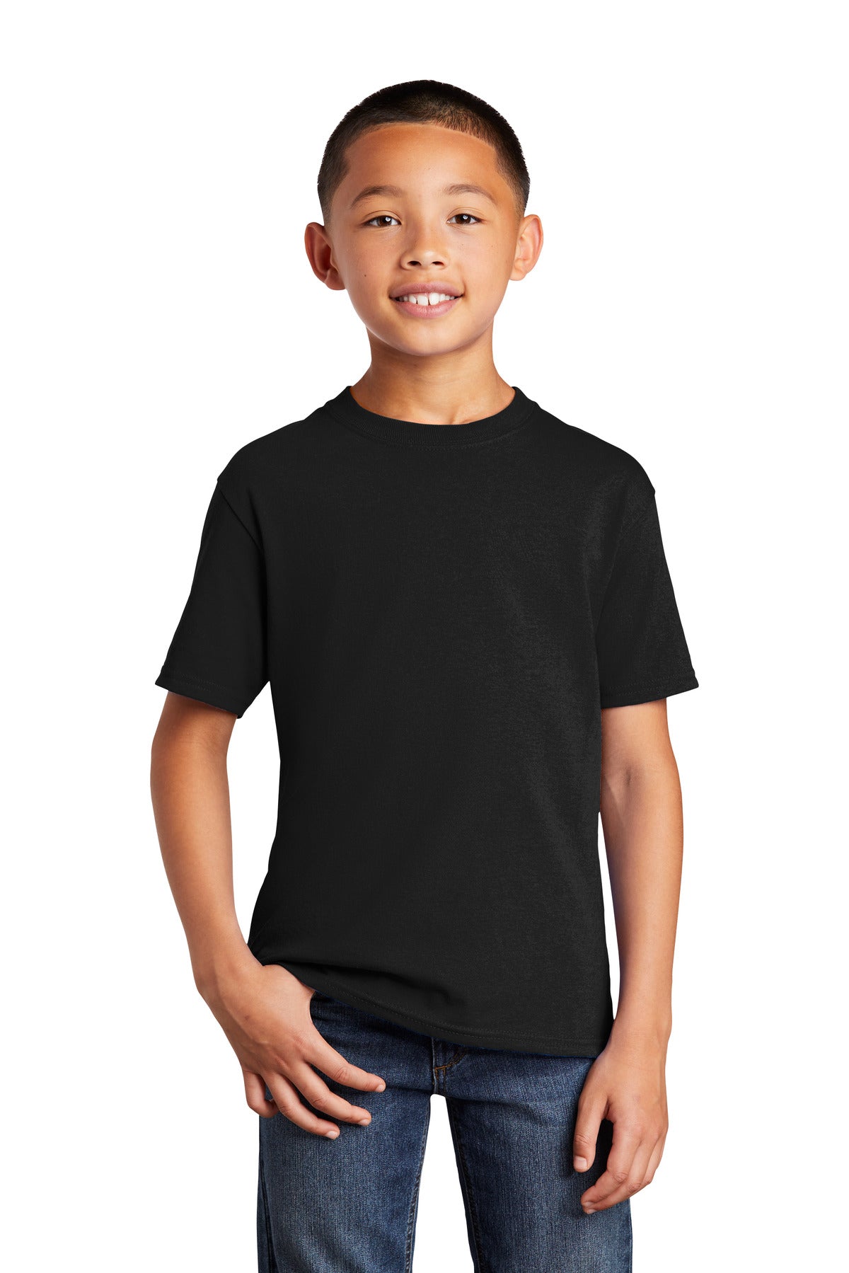 Port & Company ®  Youth Core Cotton DTG Tee PC54YDTG
