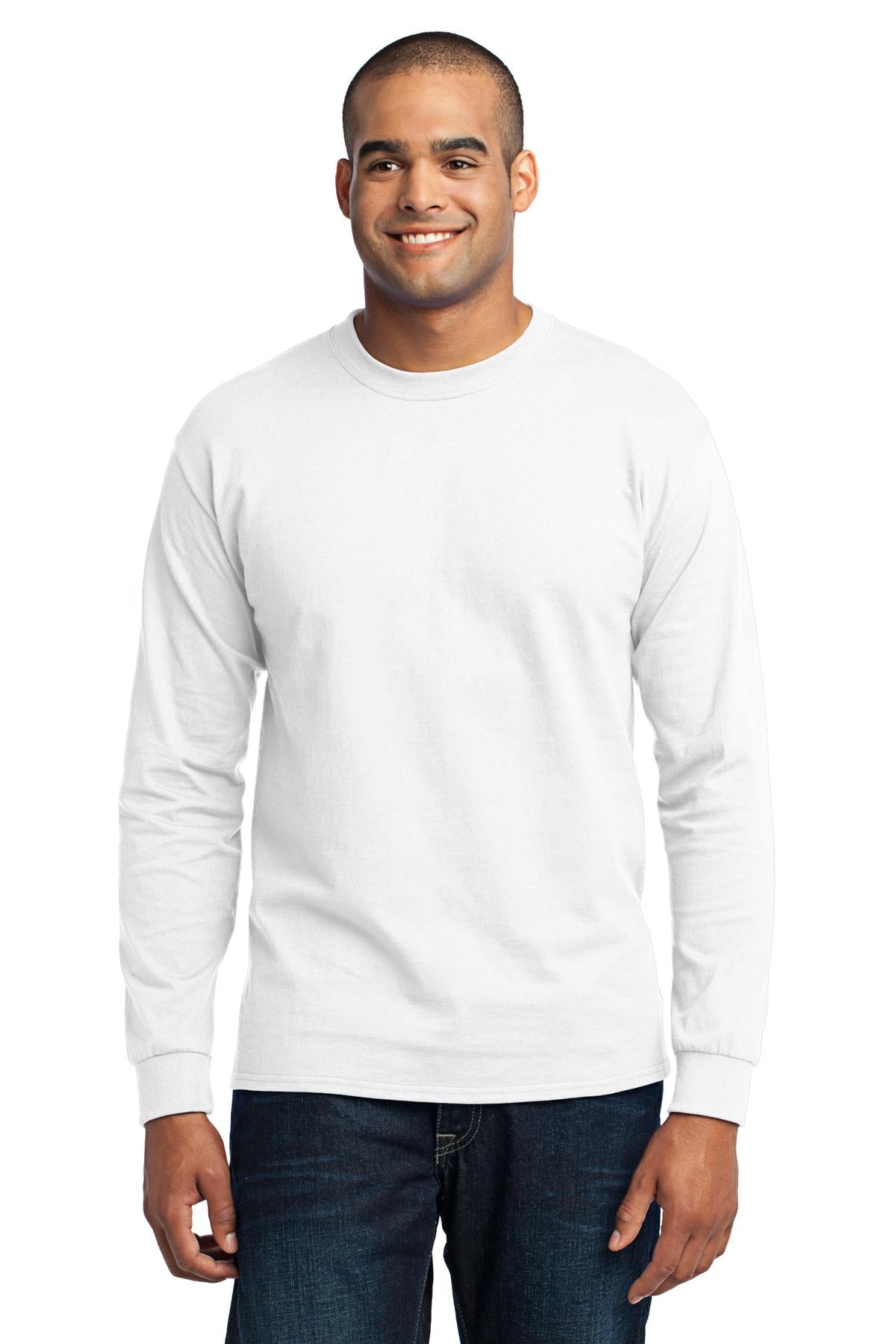 Port & Company ®  Tall Long Sleeve Core Blend Tee. PC55LST