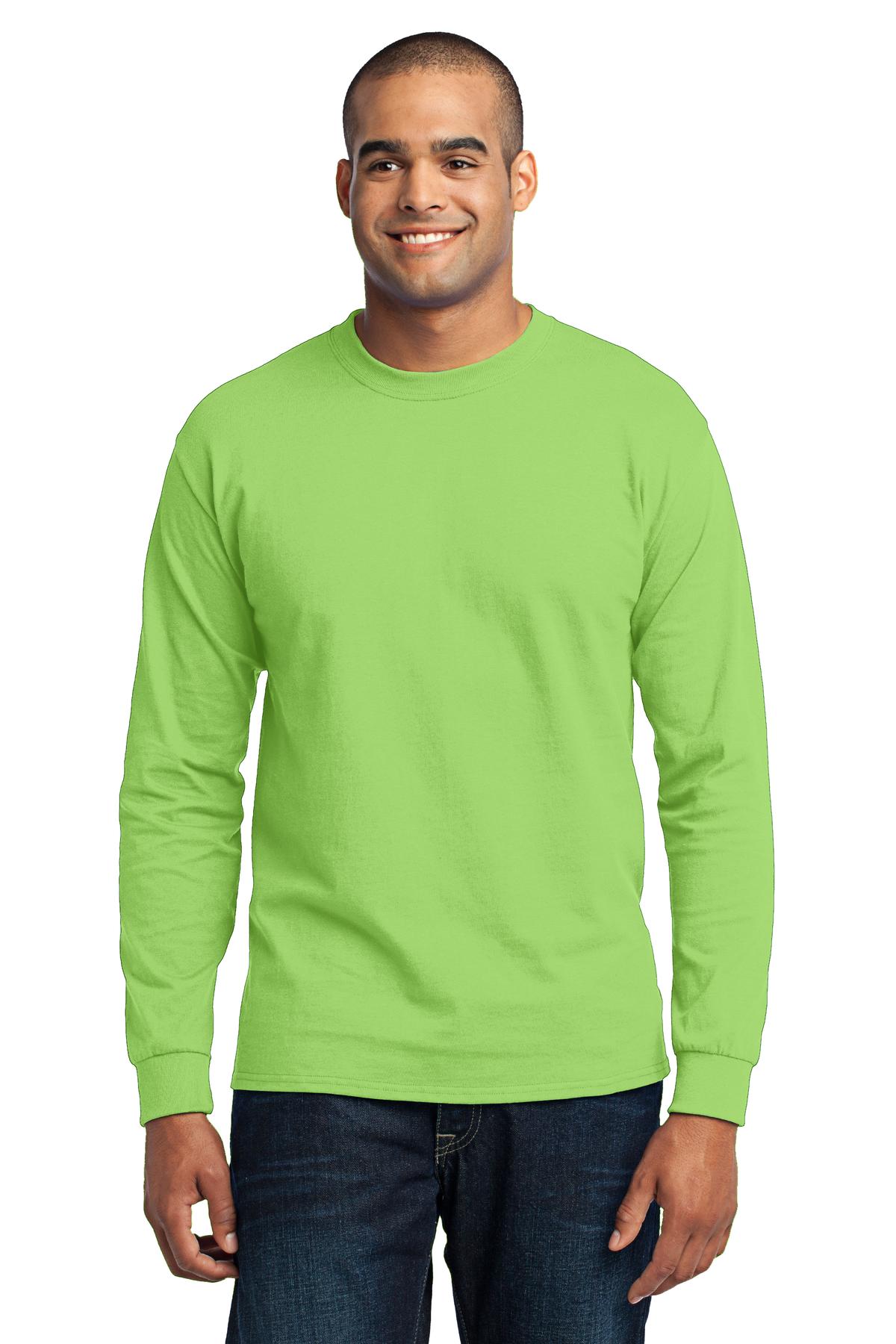 Port & Company ®  - Long Sleeve Core Blend Tee. PC55LS
