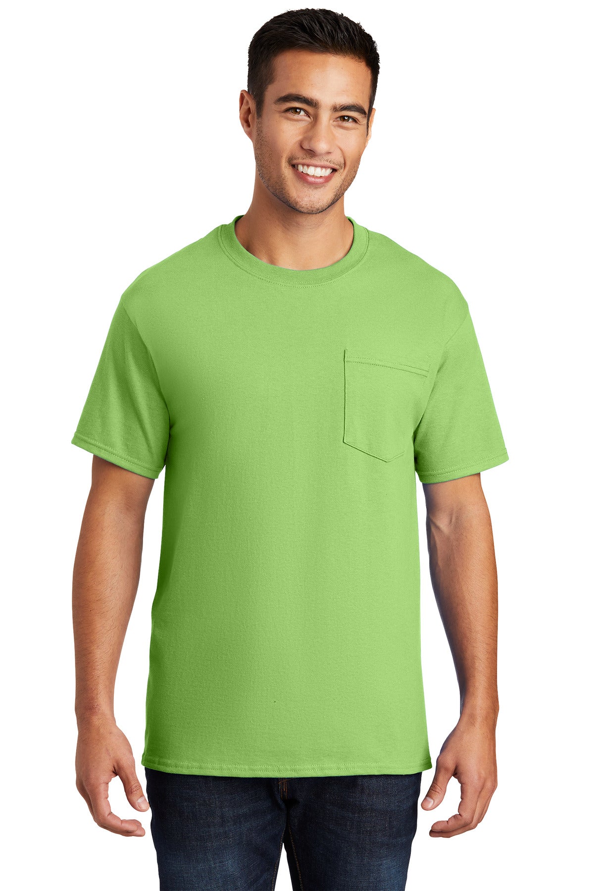 Port & Company ®  Essential Pocket Tee. PC61P