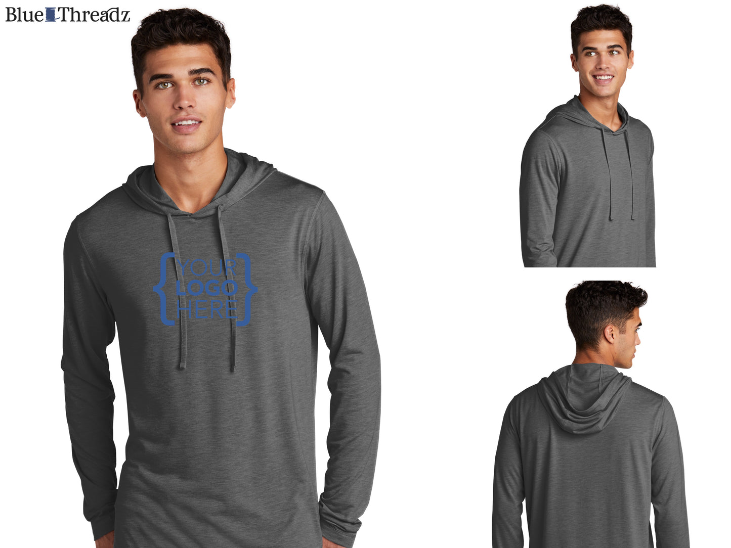 Sport-Tek ® PosiCharge ® Tri-Blend Wicking Long Sleeve Hoodie