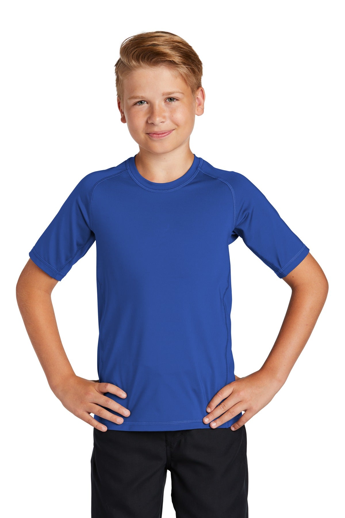 Sport-Tek  ®  Youth Rashguard Tee. YST470